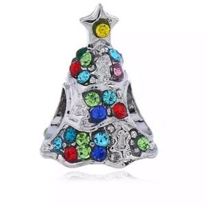 Pandora Sparkle ✨ Bling Christmas Tree 🌲 Bracelet Charm‼️